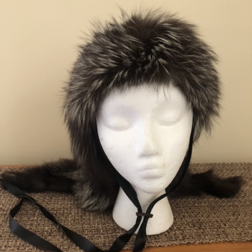 Vintage Silver Fox Hat